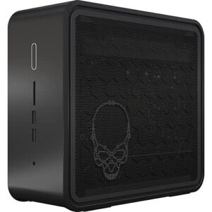 Newest Intel NUC 9 NUC9i7QNX (Intel 6-Core i7-9750H, 64GB RAM, 2TB PCIe SSD) Ghost Skull Canyon Extreme Gaming Box Elite Mini Business Desktop, 2 x Thunderbolt, WiFi 6, HDMI, IST Cable, Windows 10 Pro