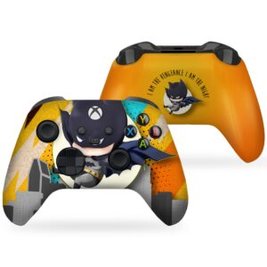 baby batmen vengeance customised wireless controller for xbox by bcb. original xbox controller compatible with xbox one/series x & s console. customized with water transfer printing (not a skin)