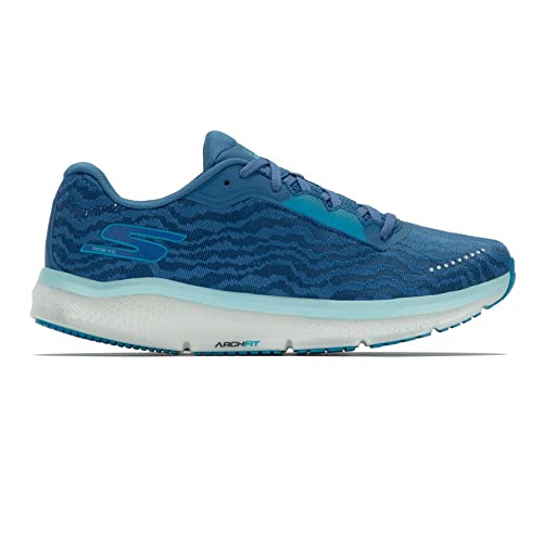 Skechers Go Run Arch Fit Ride 10 Blue 8 B (M)