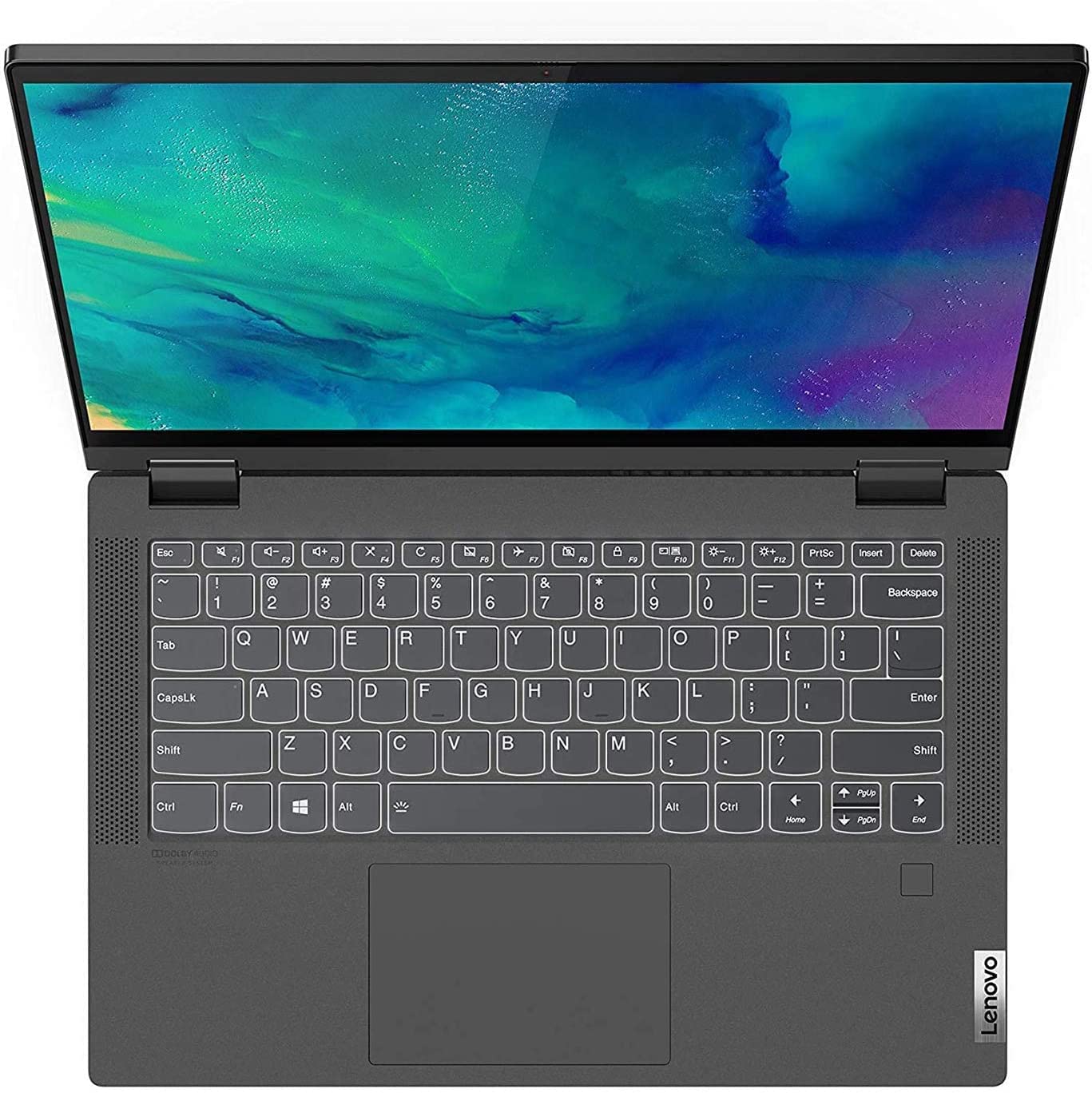 Lenovo IdeaPad Flex 5 Touchscreen 2-in-1 Laptop, 14" IPS FHD Display, Intel i5-1135G7, Dolby Audio, Iris Xe Graphics, Win 11, Wi-Fi 6, USB-C, Webcam, Fingerprint (16GB RAM | 2TB PCIe SSD)