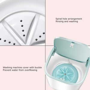Horoper Mini Portable Washer Machine, Travel Underwear Washer, 3.8L High Capacity Portable USB Powered Desktop Electric Washing Machine Laundry Washer for Travel Business Home Use