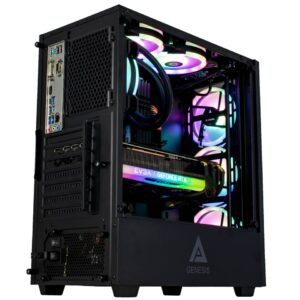 Cobratype Canebrake Gaming Desktop PC – Ryzen 5600X, RTX 3050, 32GB DDR4, 2TB NVMe, AIO Liquid Cooler