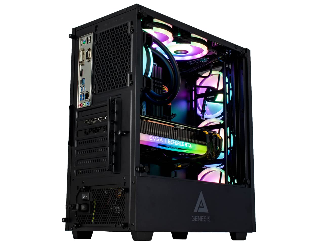 Cobratype Canebrake Gaming Desktop PC – Ryzen 5600X, RTX 3050, 32GB DDR4, 2TB NVMe, AIO Liquid Cooler