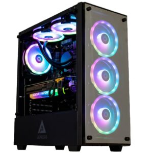 Cobratype Canebrake Gaming Desktop PC – Ryzen 5600X, RTX 3050, 32GB DDR4, 2TB NVMe, AIO Liquid Cooler