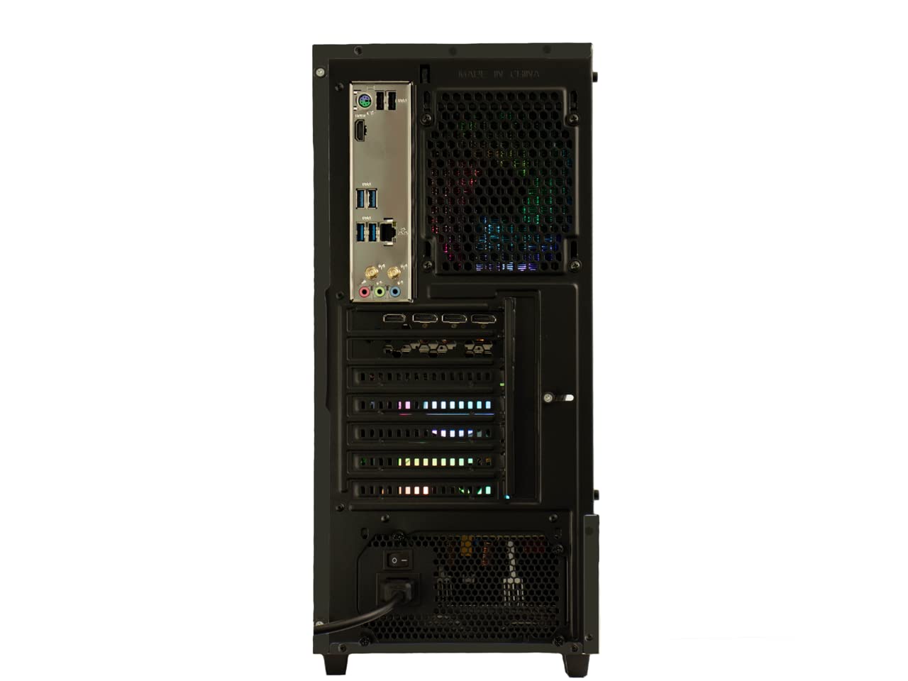 Cobratype Canebrake Gaming Desktop PC – Ryzen 5600X, RTX 3050, 32GB DDR4, 2TB NVMe, AIO Liquid Cooler