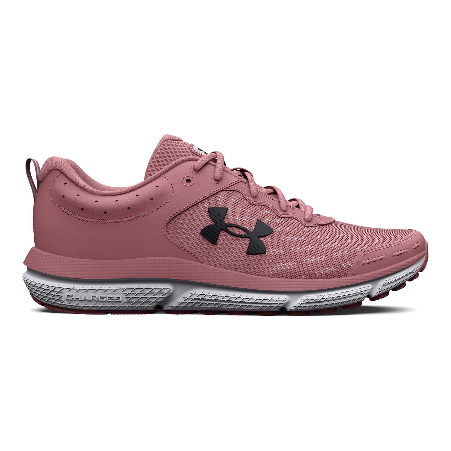 Under Armour Women's Charged Assert 10 D, (600) Pink Elixir/Pink Elixir/Black, 8, US