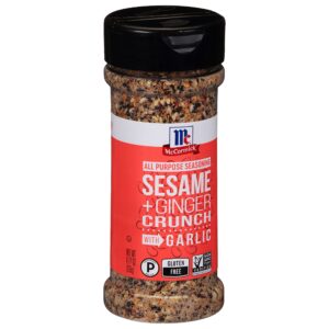 mccormick sesame and ginger crunch with garlic all purpose seasoning, 4.77 oz