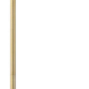 Possini Euro Design Keegan Traditional Swing Arm Pharmacy Floor Lamp 54 1/4" Tall Warm Gold Adjustable Metal Shade Decor for Living Room Reading House Bedroom Home Office House