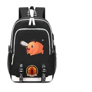 go2cosy anime chainsaw man backpack daypack student bag bookbag school bag style h3