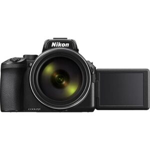 Nikon Intl. COOLPIX P950 Digital Camera MFR #26532 Bundle + 128GB High Speed V30 Memory + Video U-Bracket + Bag, HD Filters and More (Renewed)