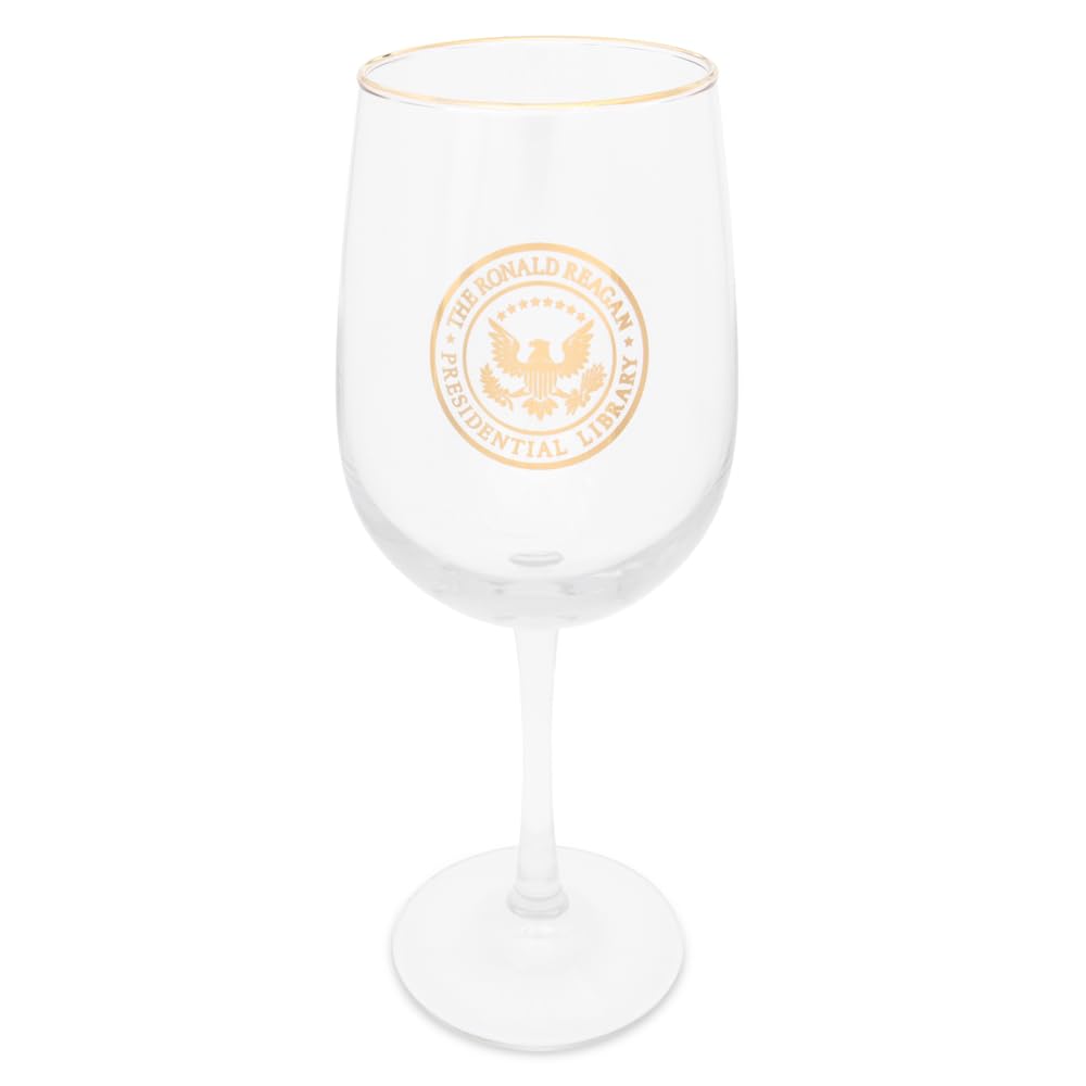 Reagan Library Wine Glass