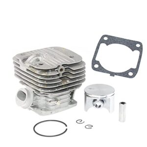 YOOKAI Cylinder Piston Kit for Makita Chainsaw DCS4300 DCS4301 CL430 EA4300F EA4301F MDE430 MDE435 MEA4300L MEA4300LR MEA4300G MEA4300GR PN 195 131 200 194 131 200 194 131 201 195 131 201