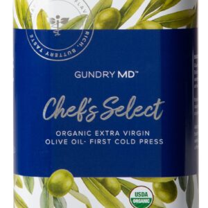 Gundry MD® Chef's Select Organic Extra Virgin Olive Oil, First Cold Press