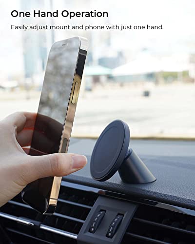 iOttie Velox Magnetic Flush Cell Phone Car Mount. Compatible with MagSafe iPhones Including iPhone 12, iPhone 13, iPhone 14, and iPhone 15 Series devices.