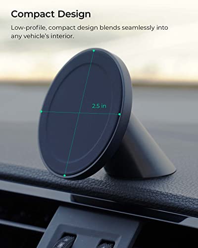 iOttie Velox Magnetic Flush Cell Phone Car Mount. Compatible with MagSafe iPhones Including iPhone 12, iPhone 13, iPhone 14, and iPhone 15 Series devices.