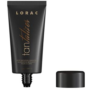 LORAC Tantalizer Body Bronzing Luminizer, Travel Size | Bronzing Lotion | Full Body Bronzer, Antioxidant Infused, Cruelty Free, Gluten Free, Vegan