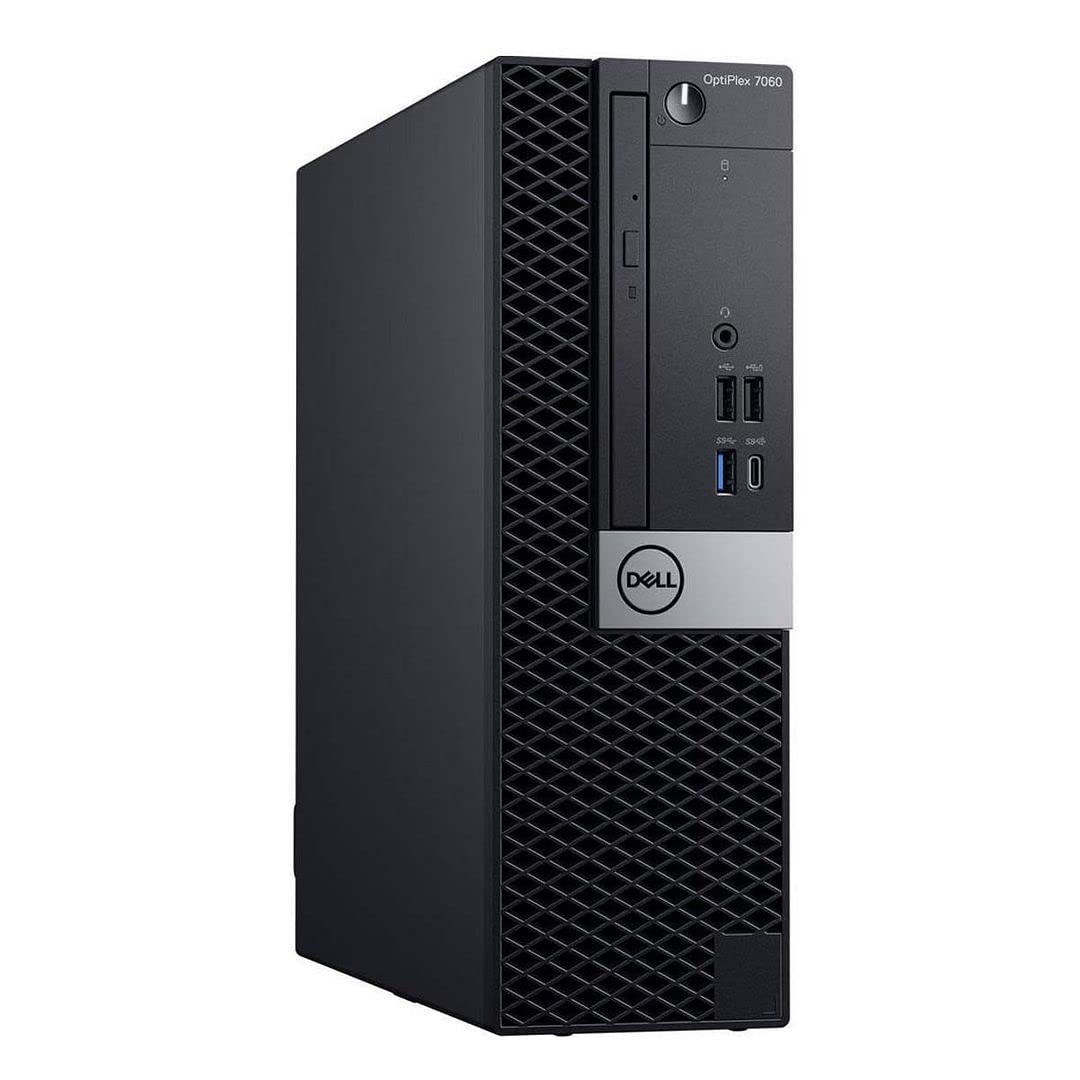 DELL Optiplex 7060 SFF Desktop Computer PC | Intel 8th Gen i5-8500 (6 Core) | 32GB DDR4 Ram New 1TB NVMe M.2 SSD | Built-in WiFi & Bluetooth | Windows 11 Pro | Wireless Keyboard & Mouse(Renewed)