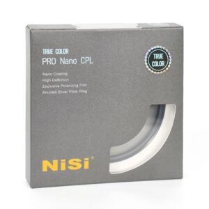 NiSi 82mm True Color PRO Nano CPL | Rotating Circular Polarizing Camera Lens Filter | Glare Reducing, Nano Coated Optical Glass, Zero Color Shift | Long-Exposure and Landscape Photography