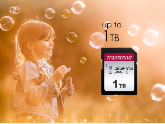 Transcend TS1TSDC300S 1TB SDXC UHS-I U3 V30 Memory Card