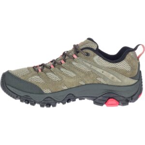 merrell moab 3 gtx womens walking shoes 8 b(m) us women olive