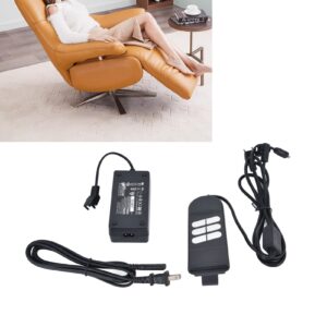 CHICIRIS Lift Sofa Controller, Recliner Chair Remote Control, Electric Chair Remote Control 6 Button 1 to 2 Electric Lift Sofa Recliner Controller US Plug