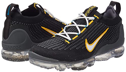 Nike Men's Air Vapormax 2021 shoe, Black/White-metallic Silver, 7.5