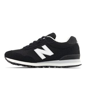 New Balance Men's 515 V3 Sneaker, Black/White/Aluminum Grey, 11