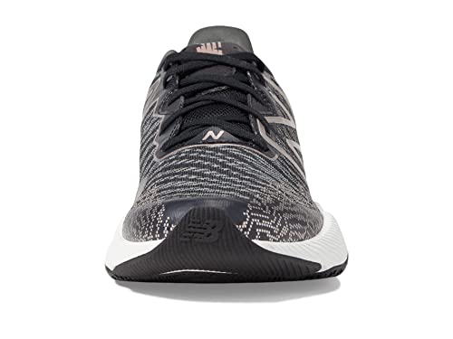 New Balance Women's FuelCell Shift TR V2 Cross Trainer, Black/Harbor Grey/Champagne Metallic, 8.5