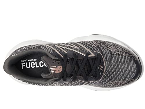 New Balance Women's FuelCell Shift TR V2 Cross Trainer, Black/Harbor Grey/Champagne Metallic, 8.5