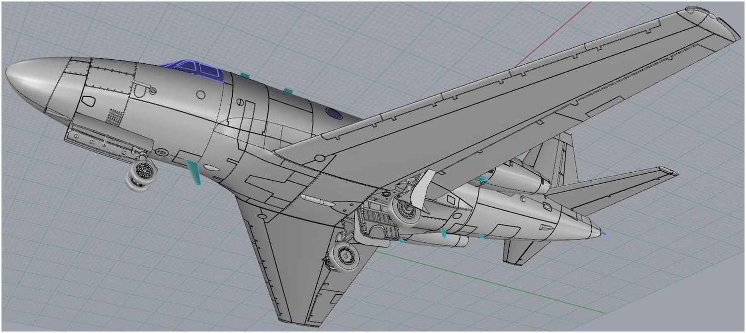 Sword T-39 A Sabreliner (1/72 Model kit)