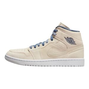 jordan womens air jordan 1 mid wmns dm9126 104 sanddrift - size 7.5w