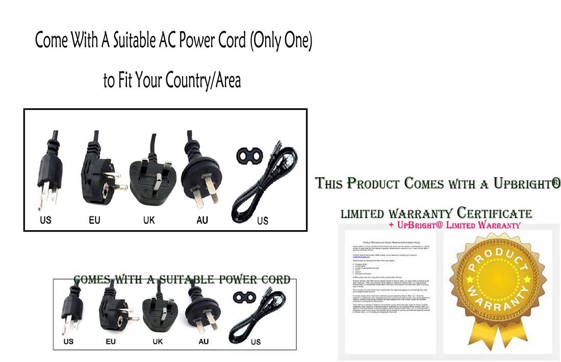 UpBright 2-Prong 29V AC/DC Adapter Compatible with Limoss ZB-H290020-B HJT17 ZB-H290020B ZBH290020B MC120-29V 1.5A MC140-29V 2A ASW0081-2915002W Okin Lift Chair Recliner Huizhou Zhongbang Power Supply