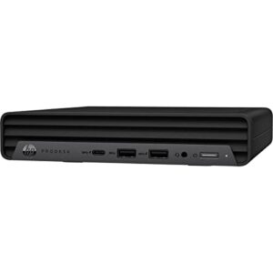 HP Business Desktop ProDesk 600 G6 Desktop Computer - Intel Core i5 10th Gen i5-10500T Hexa-core (6 Core) 2.30 GHz - 16 GB RAM DDR4 SDRAM - 256 GB NVMe M.2 PCI Express SSD - Desktop Mini - Black