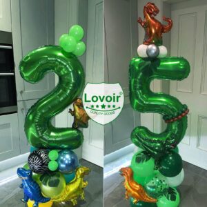 40 Inch Dark Green Number 8 Balloon Large Size Giant Jumbo Digit Mylar Foil Helium Dark Green Balloons for Birthday Party Celebration Decorations Graduations Anniversary Baby Shower Photo Shoot