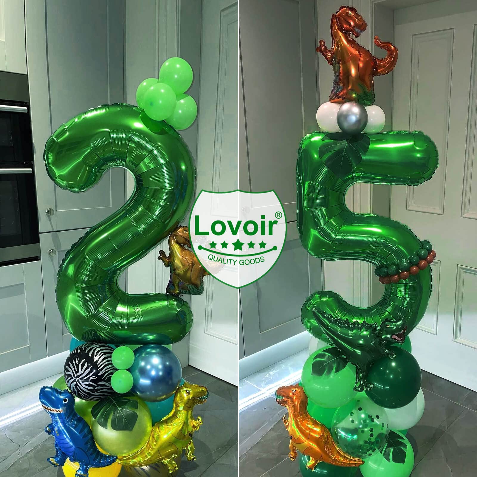 40 Inch Dark Green Number 8 Balloon Large Size Giant Jumbo Digit Mylar Foil Helium Dark Green Balloons for Birthday Party Celebration Decorations Graduations Anniversary Baby Shower Photo Shoot