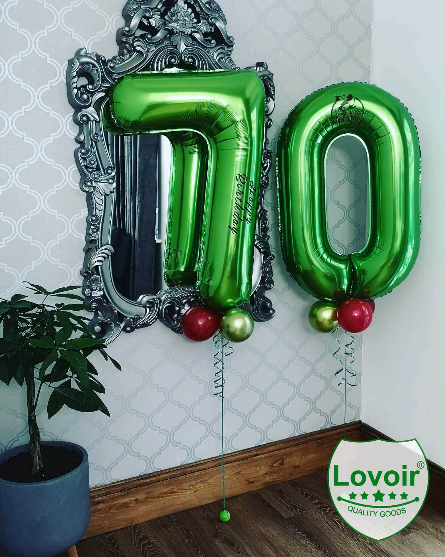 40 Inch Dark Green Number 8 Balloon Large Size Giant Jumbo Digit Mylar Foil Helium Dark Green Balloons for Birthday Party Celebration Decorations Graduations Anniversary Baby Shower Photo Shoot