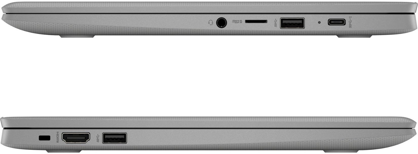 HP HD 14" Chromebook Laptop for Student and Business, Intel Celeron Processor N4120, 4GB RAM 128GB Storage(64GB eMMC + 5ave 64GB Flash Memory), Wi-Fi, Bluetooth, HDMI, Chrome Os, Modern Gray
