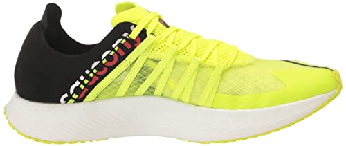 Saucony Women's Sinister Sneaker, Citron/Black, 9.5