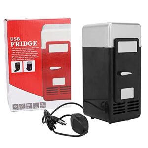 Wene Mini Fridge, Energy Saving Compact Mini Cooler Fridge for Storing Food for Storing Skin Care Products for