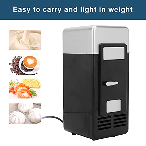 Wene Mini Fridge, Energy Saving Compact Mini Cooler Fridge for Storing Food for Storing Skin Care Products for