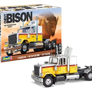 Revell 17471 '78 Chevy Bison 1:32 Scale 70-Piece Skill Level 4 Model Truck Building Kit, Clear,White