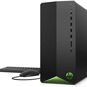 HP Pavilion Gaming Premium Desktop | AMD Ryzen 3 5300G | 16GB RAM | 512GB SSD | Nvidia Geforce GTX 1660 Super Graphics | Windows 11 Home | Keyboard and Mouse | with Mouse Pad Bundle