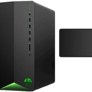 HP Pavilion Gaming Premium Desktop | AMD Ryzen 3 5300G | 16GB RAM | 512GB SSD | Nvidia Geforce GTX 1660 Super Graphics | Windows 11 Home | Keyboard and Mouse | with Mouse Pad Bundle