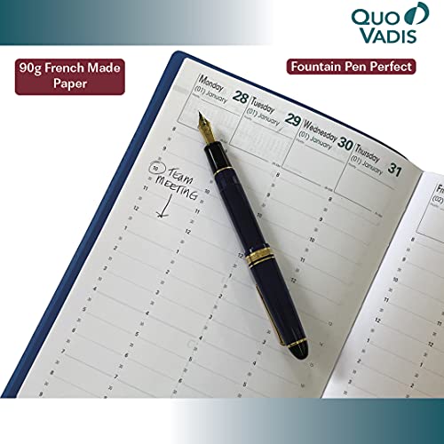 Quo Vadis 2023 Refill For Visoplan Monthly Planner - Pocket Calendar Organizer