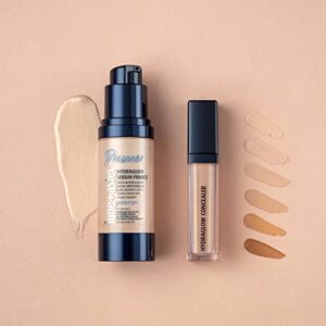 Lune+Aster HydraGlow Concealer - Light - This medium to full coverage, skin-nourishing concealer hides dark undereye circles, blemishes, redness and other imperfections.