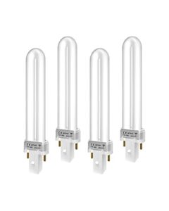 21050 9-watt replacement bulb compatible with dynatrap dt3009 dt3019 dt3039 indoor insect mosquito trap, 4 pack