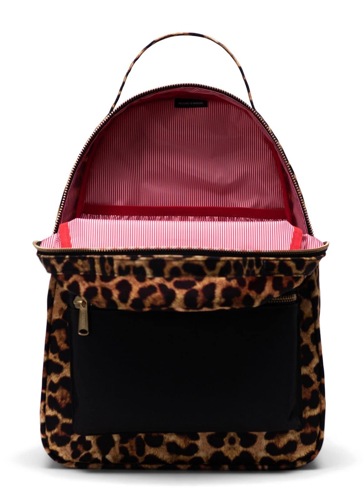 Herschel Supply Co. Nova Mid-Volume Leopard Black One Size