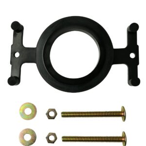 04-3817 Toilet Tank to Bowl Bolt Set Fit for Eljer Toilet and Most Flush Valve Opening Toilet Tanks with Gasket Solid Brass Kits