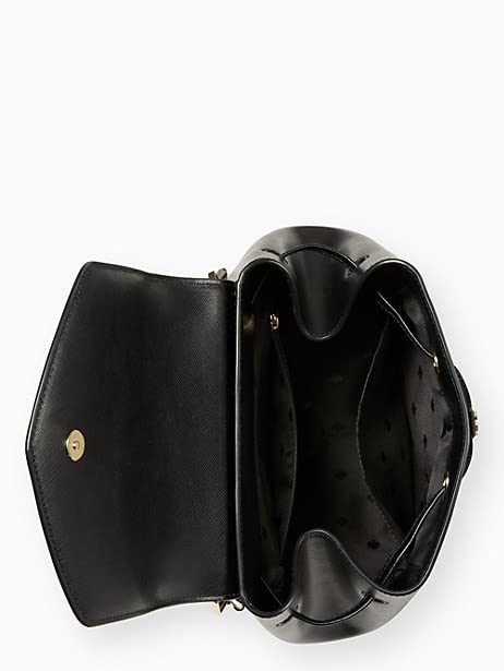 Kate Spade New York Lizzie Medium Flap Backpack (Black)