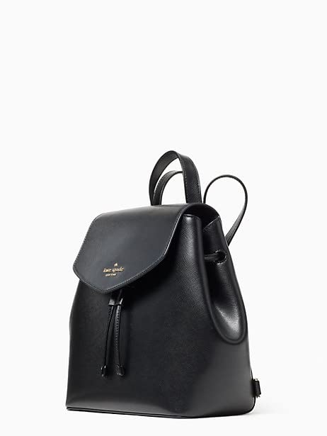 Kate Spade New York Lizzie Medium Flap Backpack (Black)